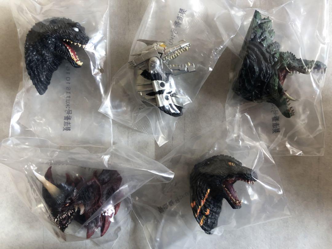 一番くじゴジラ 大怪獣列伝 ゴジラ-1.0 モンスターヘッドマグネット5個セット特撮