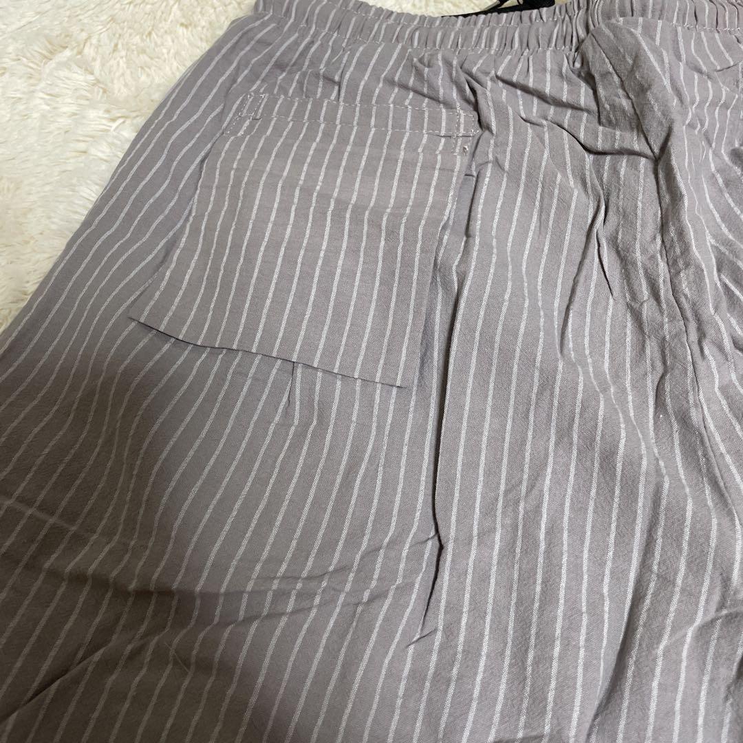 ストフ STOF 20AW モヘヤシャギー リラックスパンツ カーキ レッド