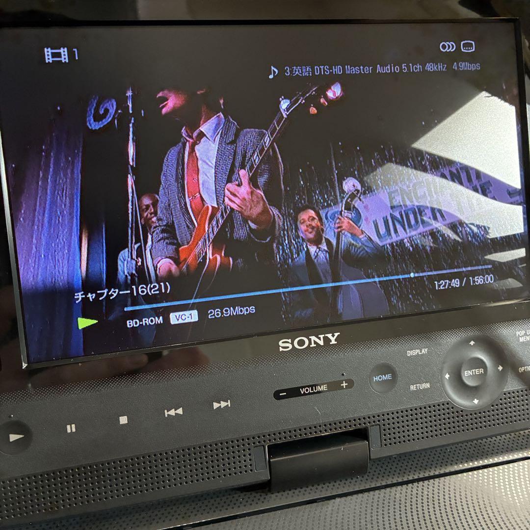 Sony ポータブルブルーレイプレーヤー　BDP-SX910 動作良好です