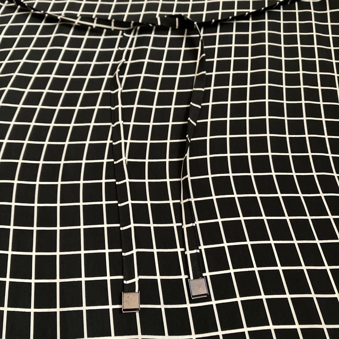 デプレ トゥモローランド ハーフスリーブチュニックワンピース チェック 日本製 デプレ トゥモローランド ハーフスリーブチュニックワンピース チェック 日本製