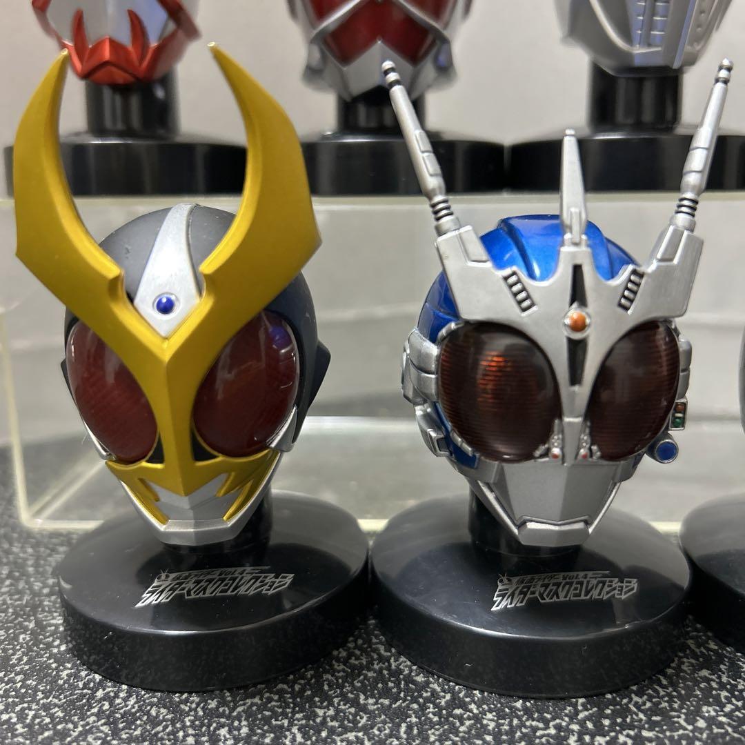 仮面ライダー マスクコレクション 7体セット　匿名発送　昭和　レトロ 昭和】7種セット 仮面ライダーマスクコレクション マスコレ