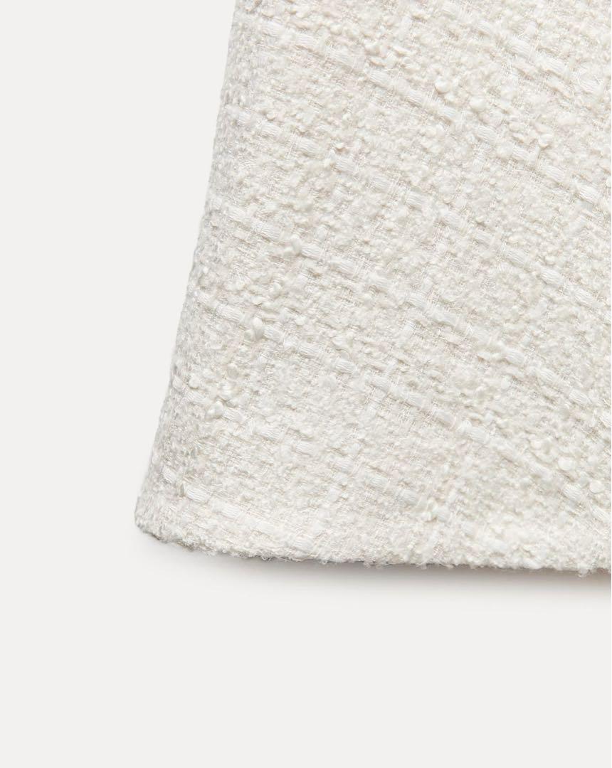 ZARA ZW COLLECTION ショート　テクスチャーワンピース
