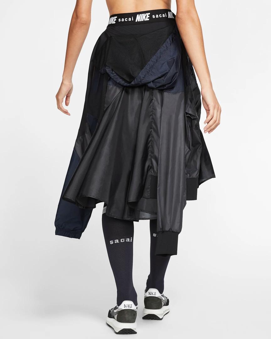 Nike sacai 再構築スカート ブラック XL