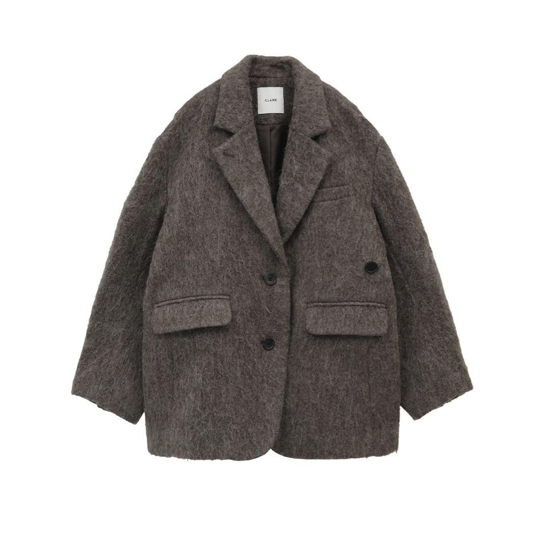CLANE MIX SHAGGY OVER TAILORED JACKET ジャケット・アウター