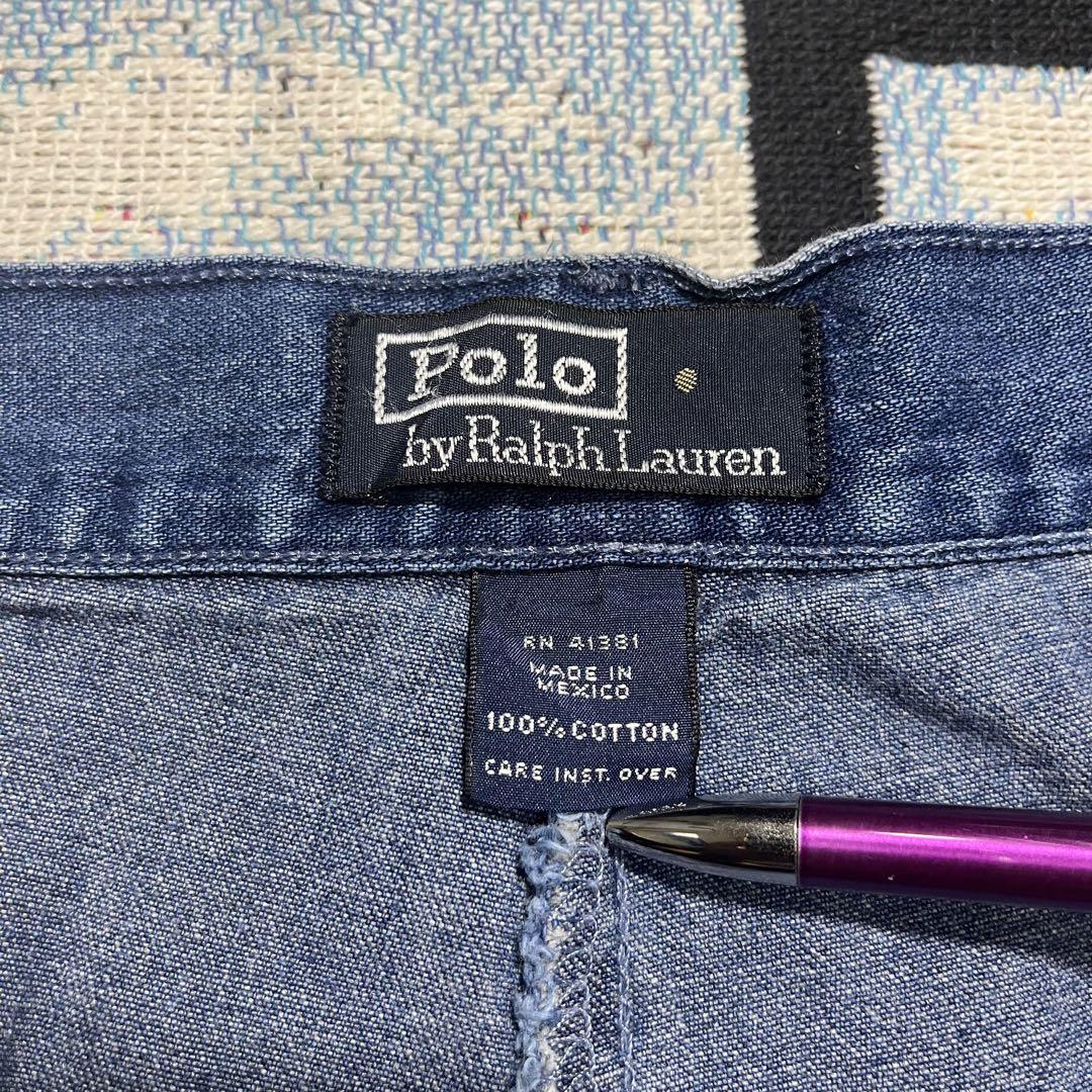 90's polo by Ralph Lauren デニムショーツ