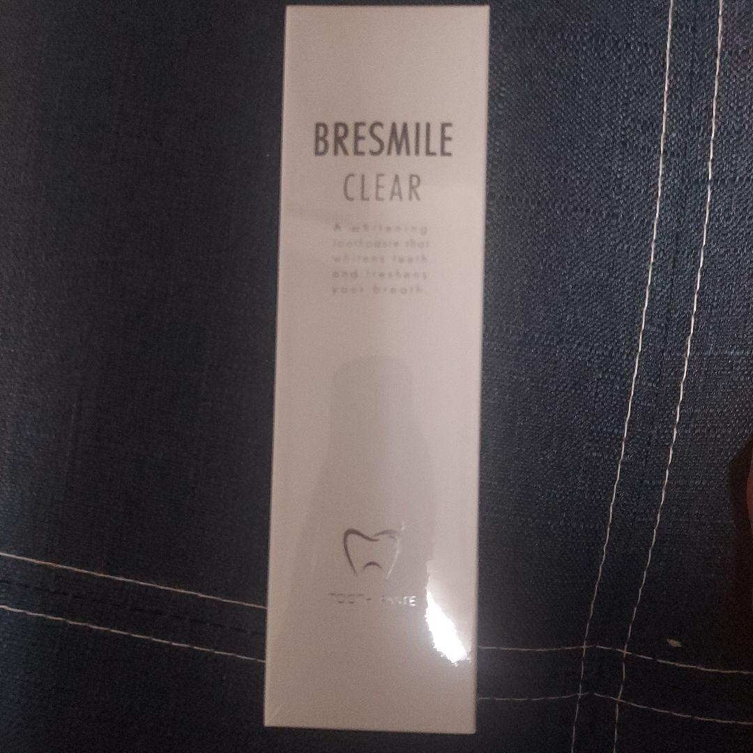 BRESMILE CLEAR 歯磨き粉 49g　3本セット 5,880円
