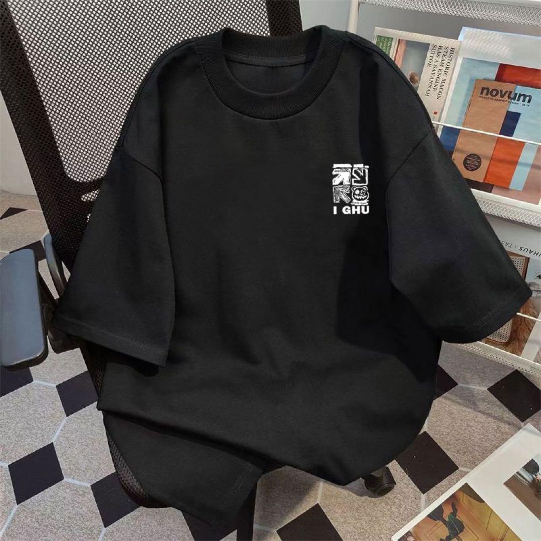 オーバーサイズ ブラック Tシャツ
