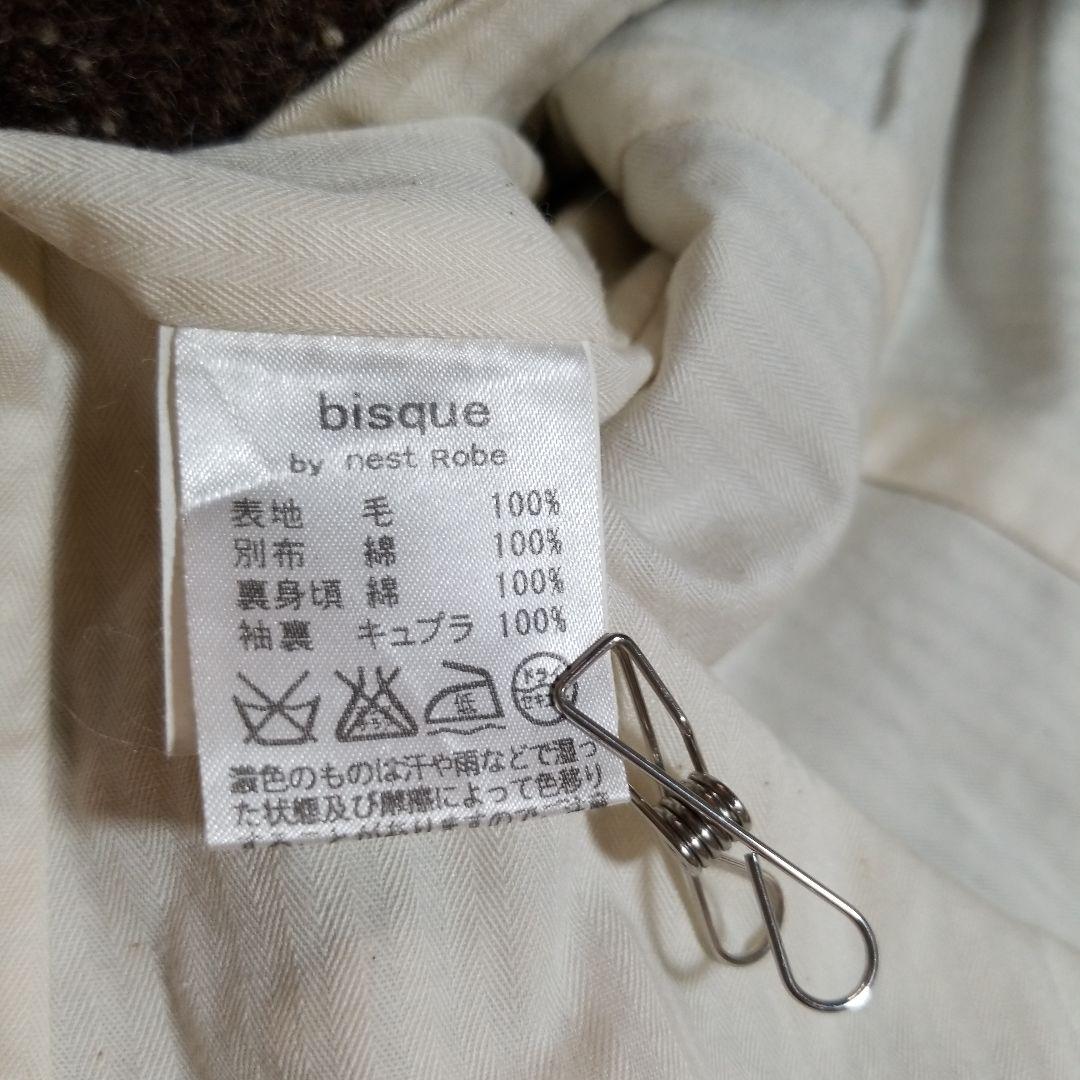 bisque by nestRobeテーラードジャケットコーデュロイ襟
