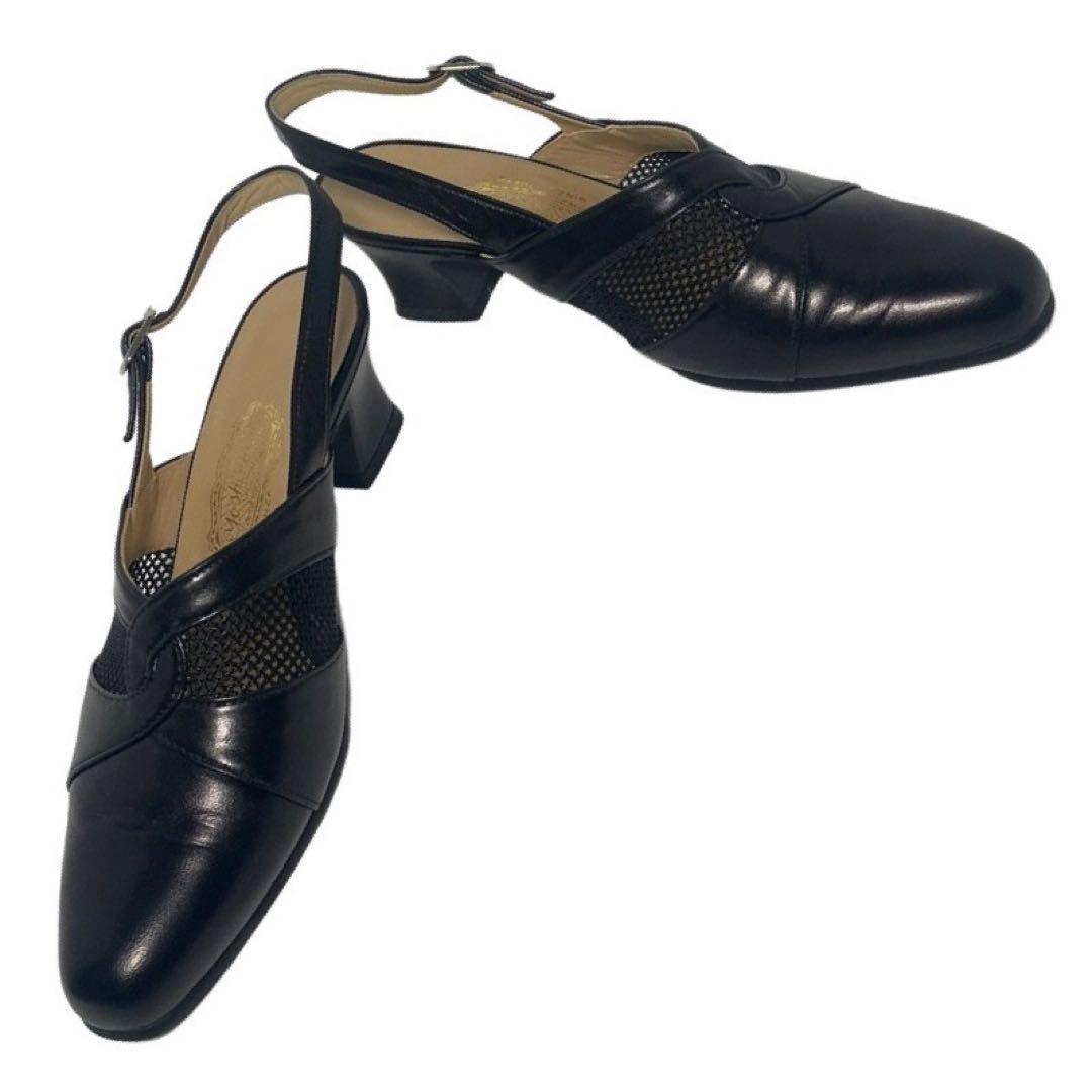 通販でクリスマス ☆未使用☆銀座ヨシノヤ サンダル バックストラップ