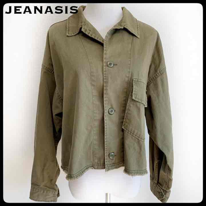 見つけた人ラッキー! JEANASIS ジーナシス ジャンパー ミリタリー ...