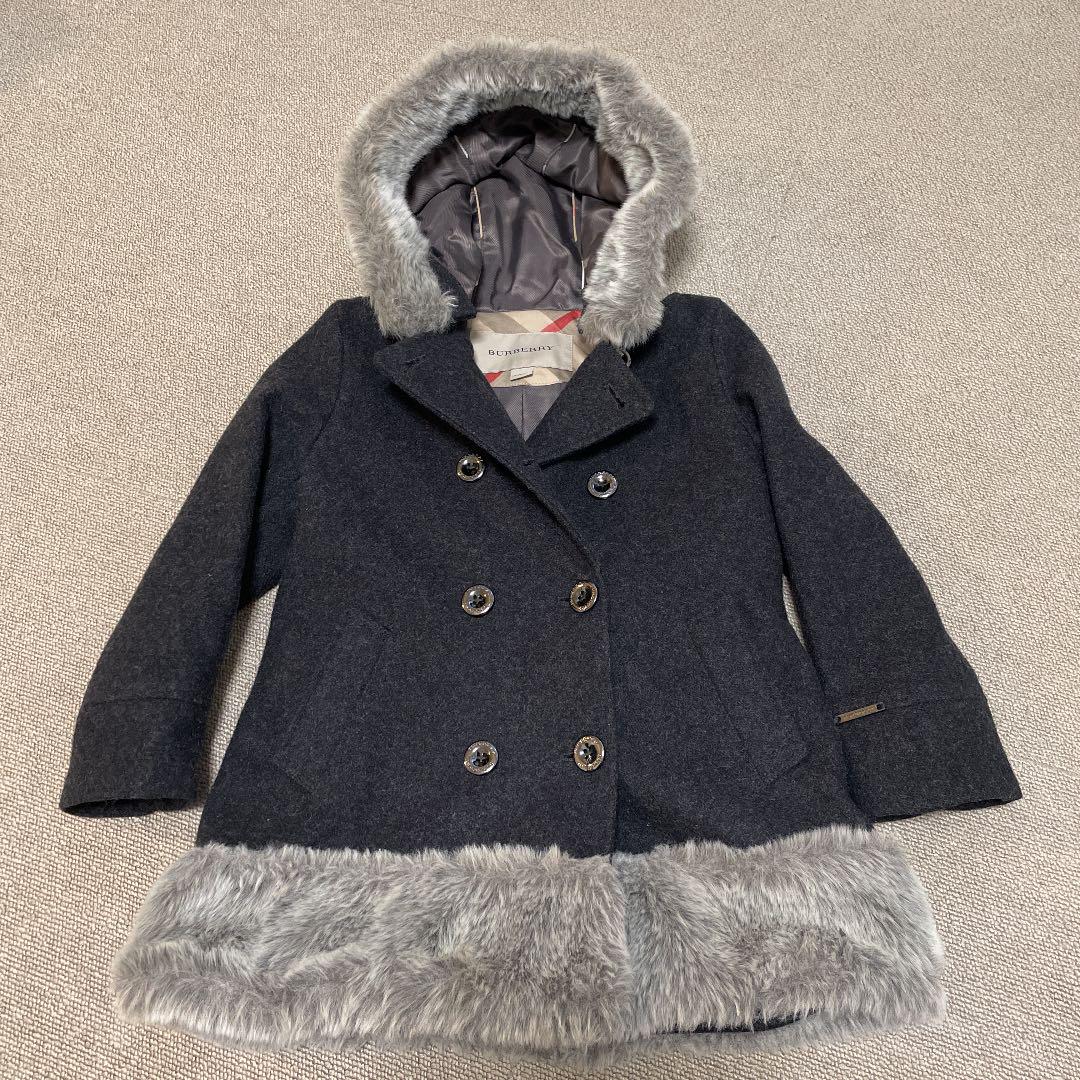 美品‼︎バーバリー BURBERRYファーコート　ピーコート　ダッフルコート