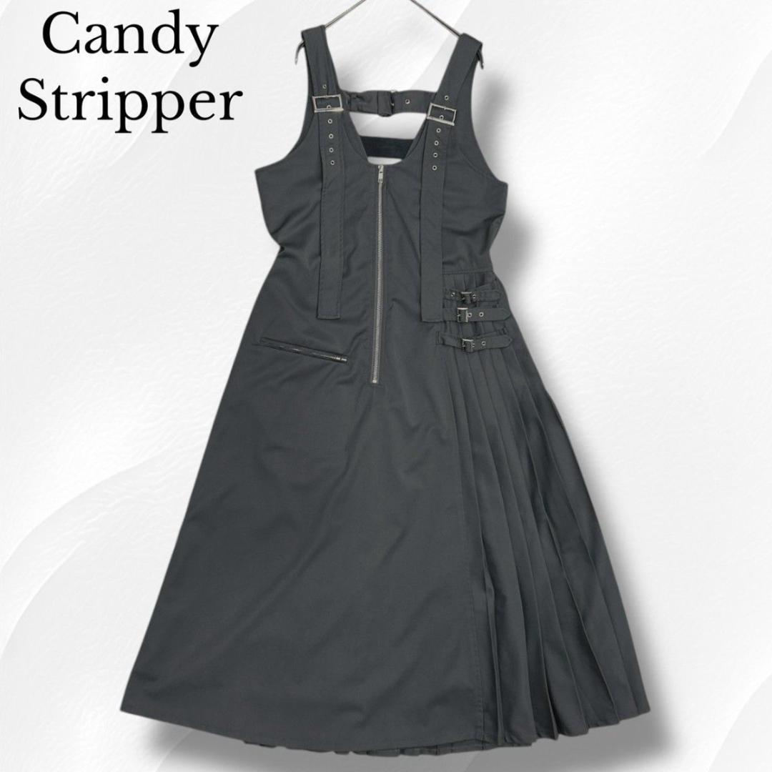 Candy Stripper　BELTED JUMPE　ジャンパースカート