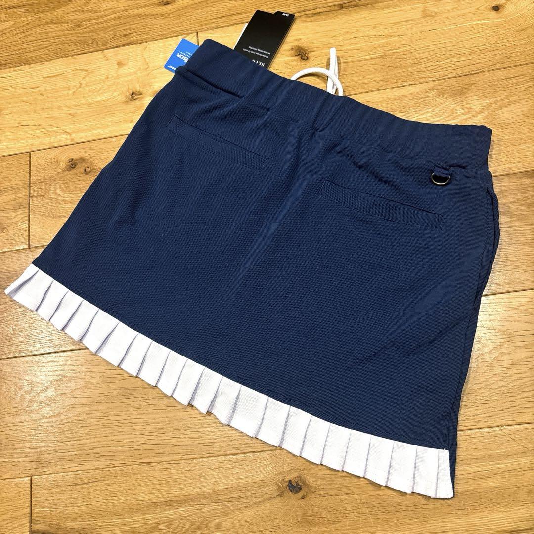 新しく着き new golf☆オシャレなプリーツスカート☆新品未使用タグ balance レディースウェア