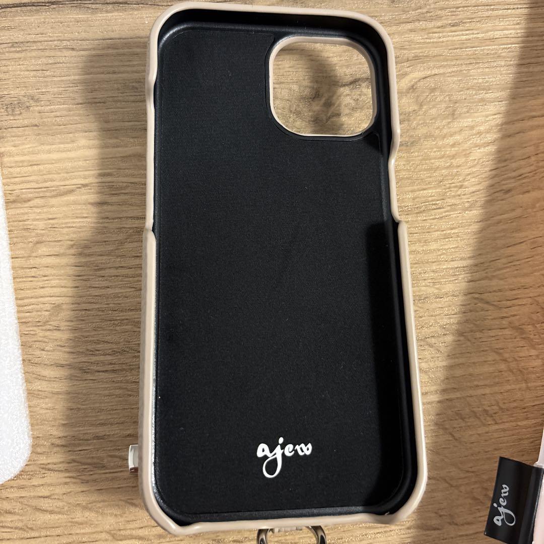 ajew iPhone 15 ケース ベージュ