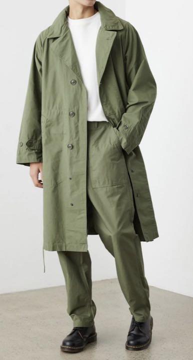 新品 Engineered Garments ドリズラーコート S カーキ | vuzelia.com