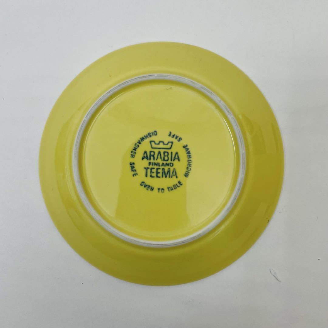 ARABIA／TEEMA／コーヒーカップ&ソーサー（イエロー） 01