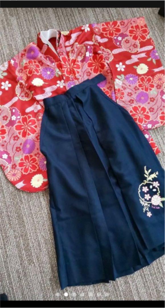 ピンクラテ 袴セット 卒服 160