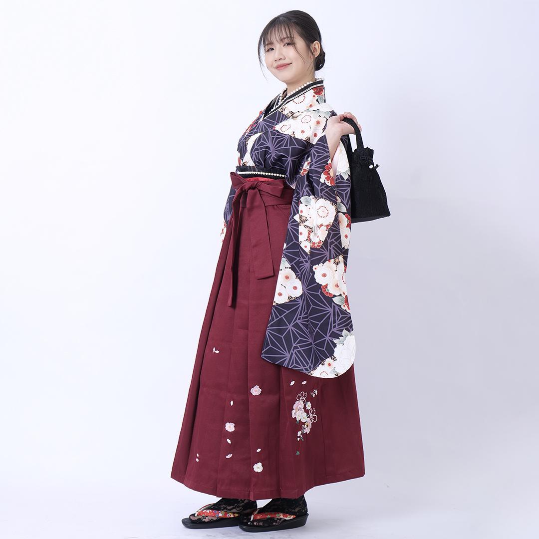 新品赤字覚悟 袴 3点セット 卒業式 大学生 二尺袖 袴 刺繍入り 赤 牡丹 新品赤字覚悟 袴 3点セット 卒業式 大学生 二尺袖 袴 刺繍入り 赤 牡丹