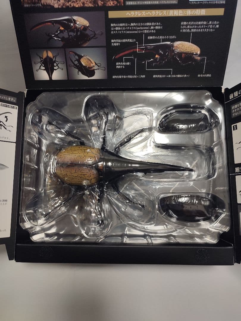 いきもの大図鑑プレミアム ヘラクレスヘラクレスとギラファ(新品未開封) 計2点 いきもの大図鑑プレミアム ヘラクレスオオカブト/ギラファ