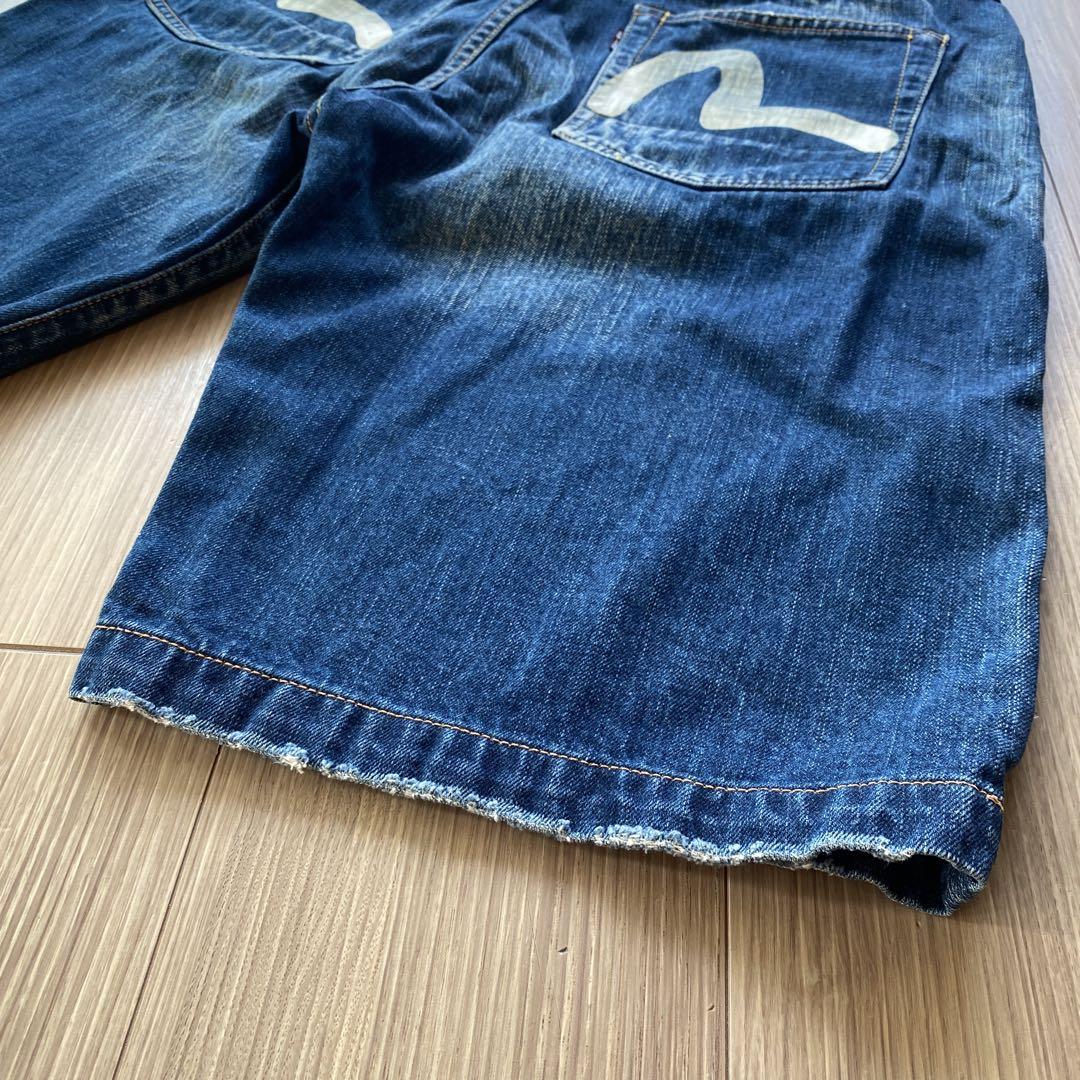 ⭐️EVISU エビスジーンズ ショートパンツ サイズ34 - メルカリ