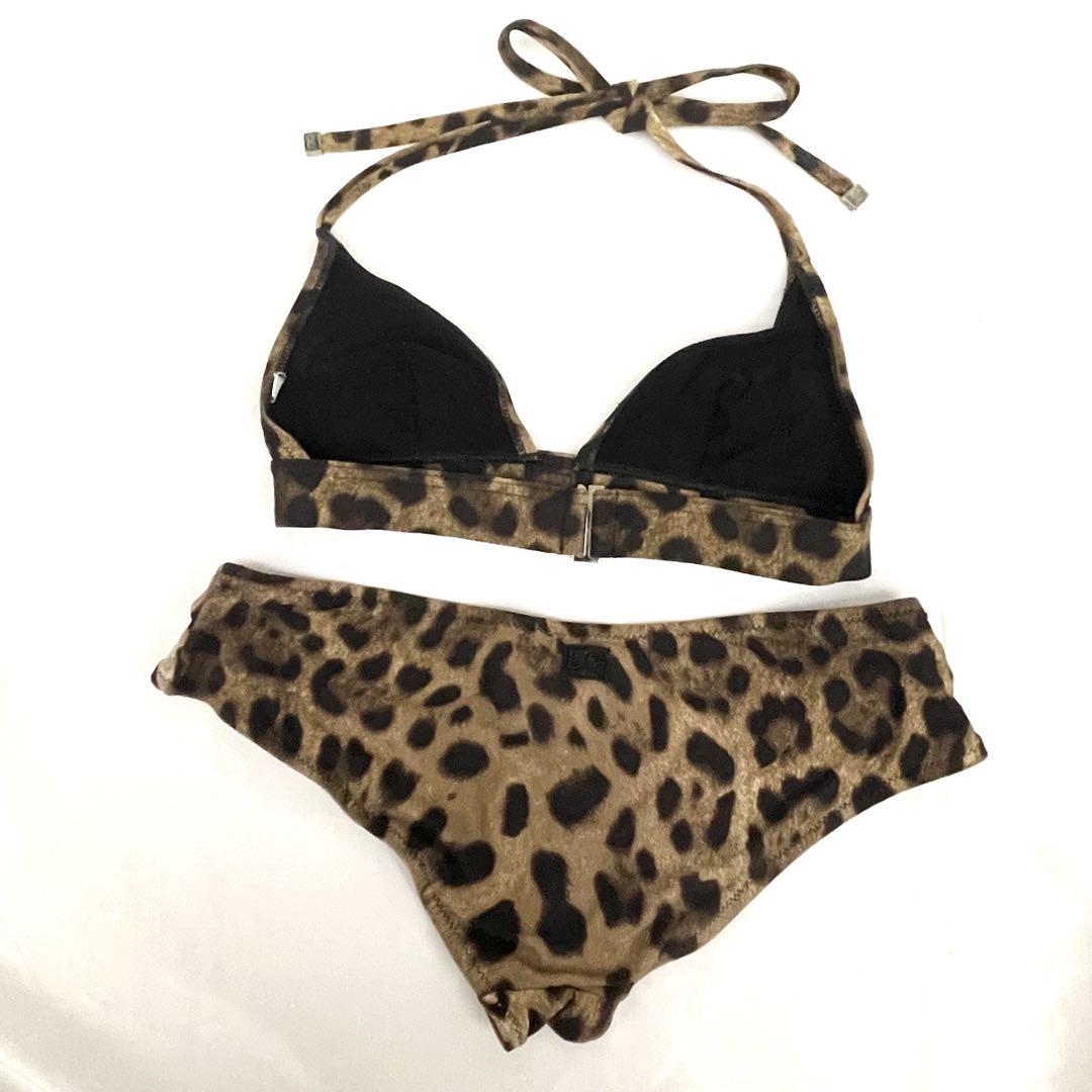 注目の ドルチェ＆ガッバーナ D＆G 水着 ビキニ レオパード ヒョウ柄 水着・ラッシュガード