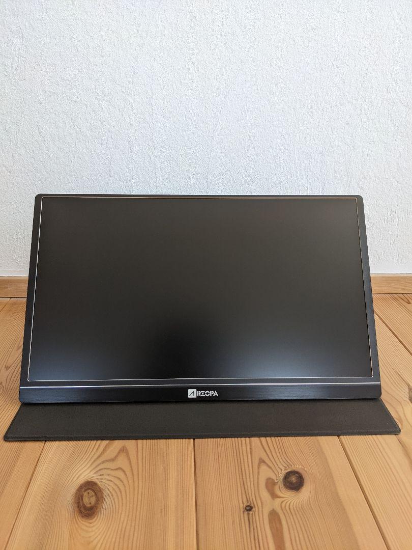 お得定番人気 ARZOPA モバイルモニター 15.6インチ スタンド セット L9yfF-m57496891203 国産超特価
