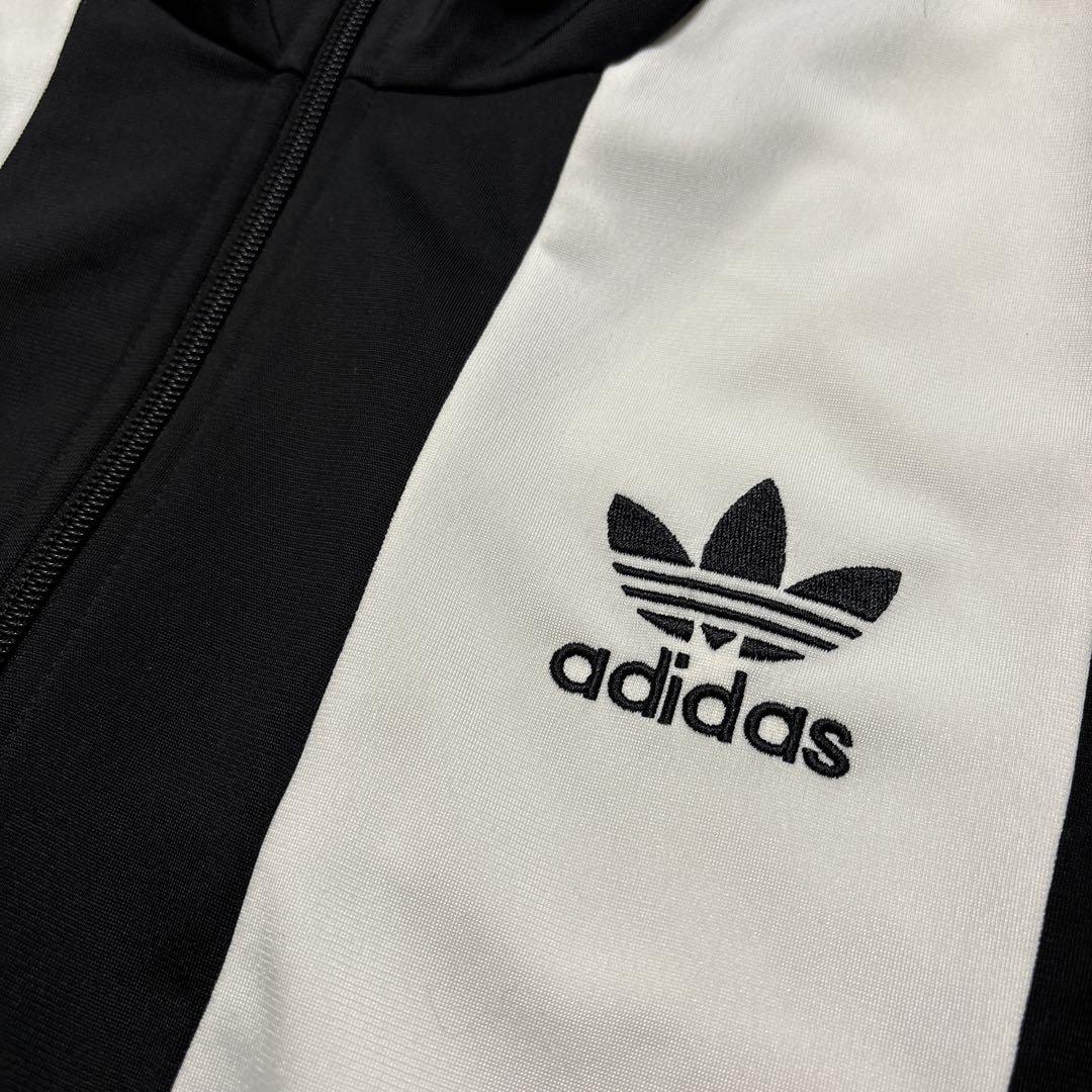 【超美品】adidas ストライプトラックジャケット