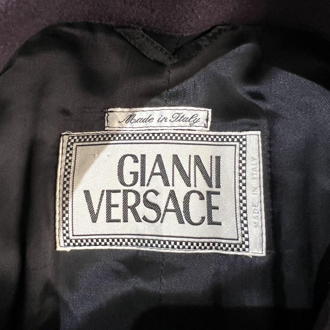GIANNI VERSACE 90s メデューサボタン コート