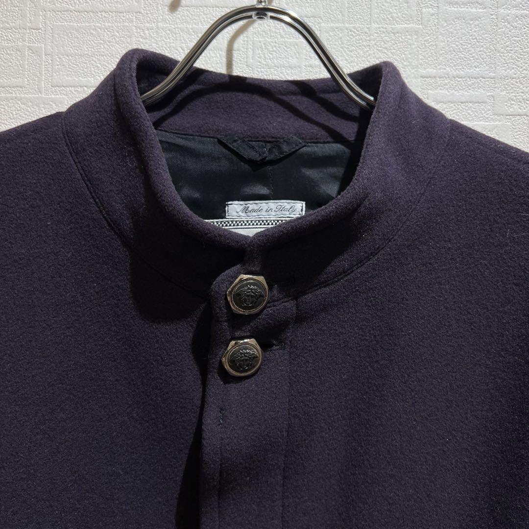 GIANNI VERSACE 90s メデューサボタン コート