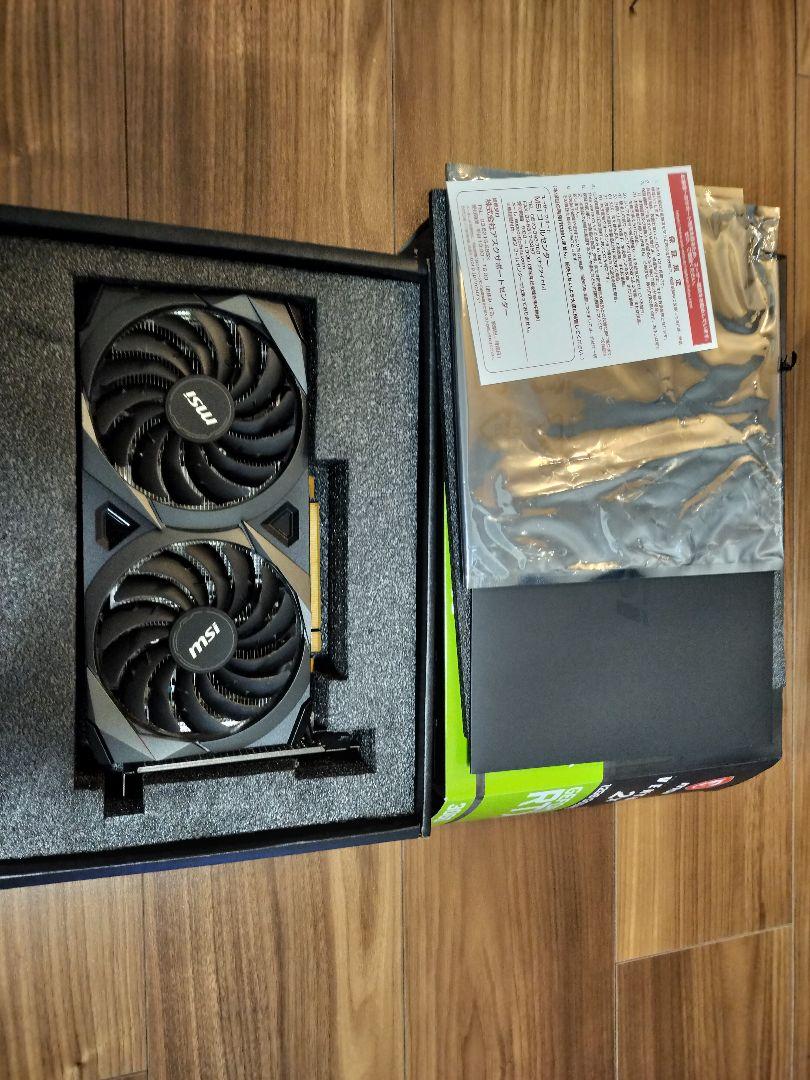 グラフィックボード・グラボ・ビデオカード MSI GeForce RTX 3060 VENTUS 2X 12G