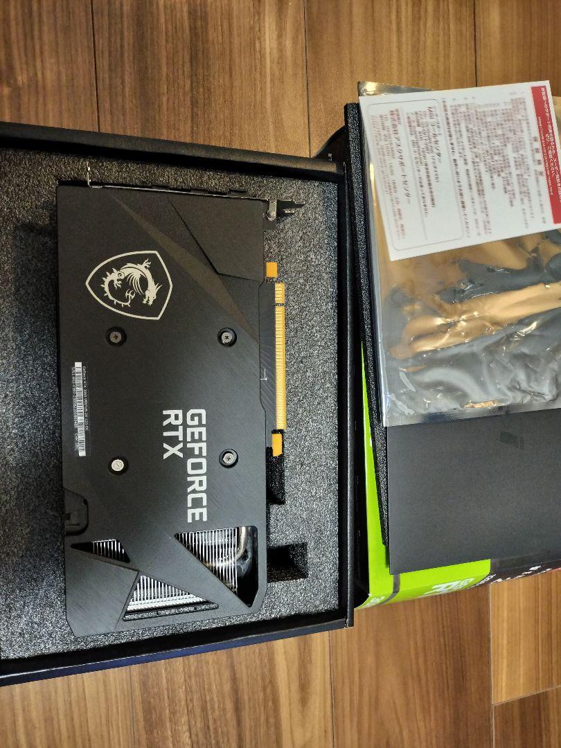 グラフィックボード・グラボ・ビデオカード MSI GeForce RTX 3060 VENTUS 2X 12G