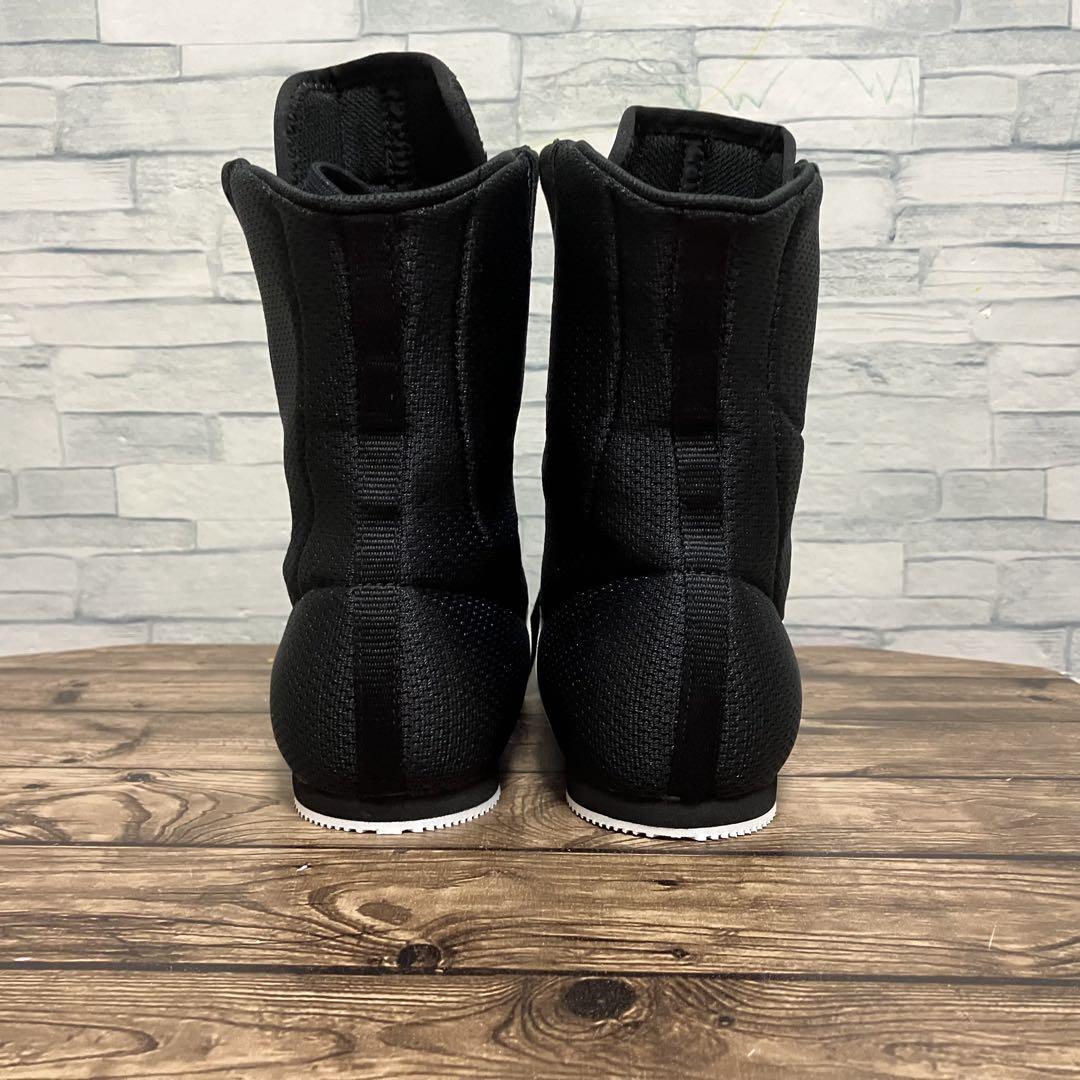 【25.0】adidas BOX HOG 2 ボクシングシューズ 黒
