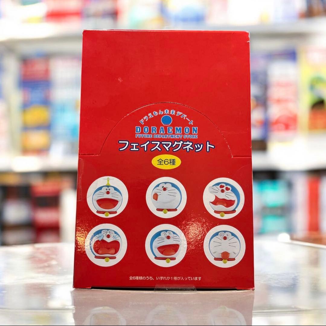 限定品★ドラえもん未来デパート限定 フェイスマグネット【BOX】全６種類未開封！ 限定品☆ドラえもん未来デパート限定 フェイスマグネット【BOX