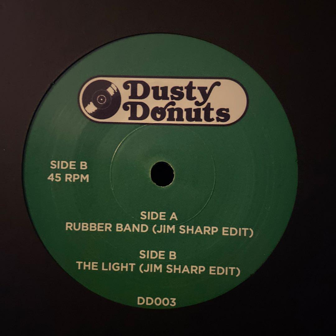 最後の1枚　￼7\"Rubber Band / The Light Rubber Band / The Light (Jim Sharp Edit / REISSUE) /JIM