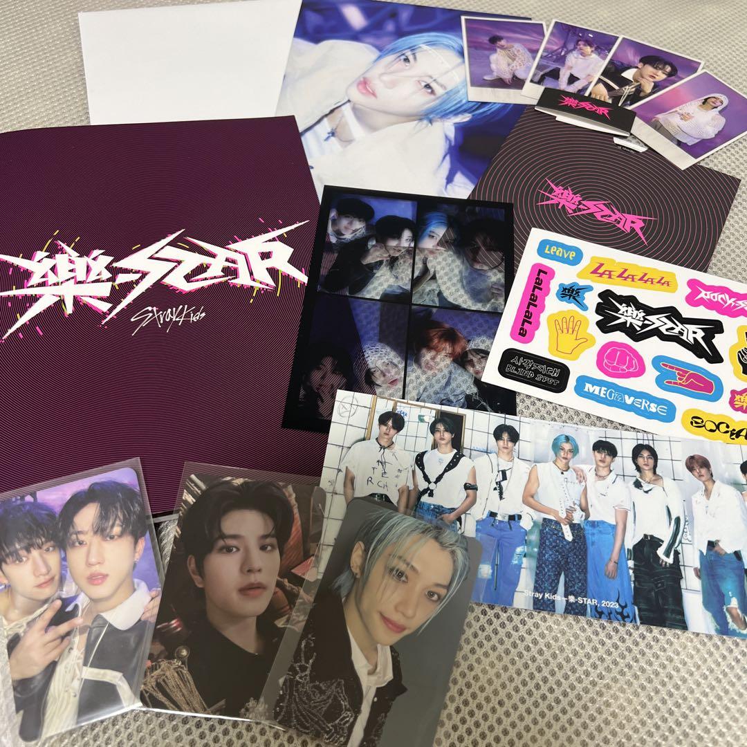 StrayKids 樂star アルバム トレカセット Amazon.com: Stray Kids 樂-STAR ROCK-STAR 8th Mini Album CD+