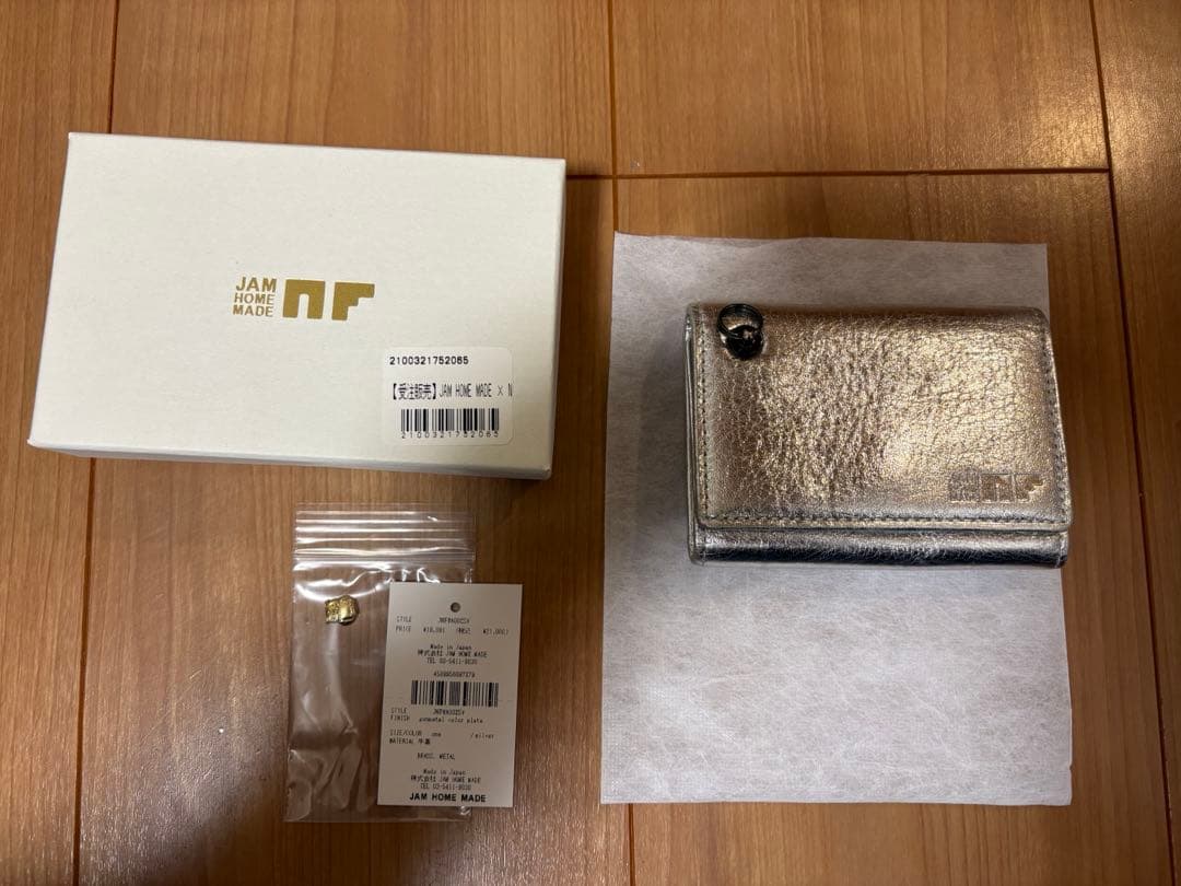 サカナクション　NF COMPACT WALLET SILVER