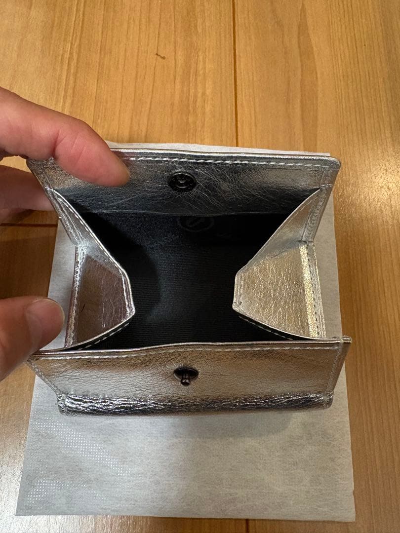 サカナクション　NF COMPACT WALLET SILVER