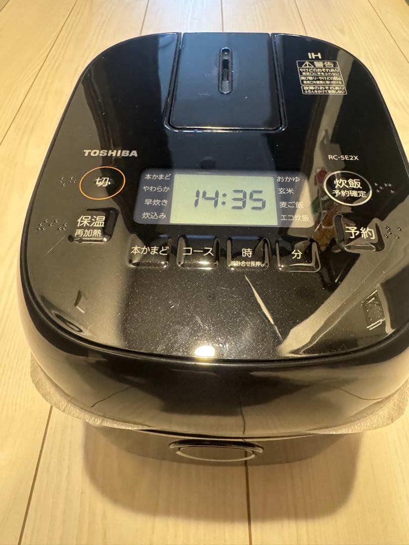 TOSHIBA IH炊飯器 RC-SZ1X 黒