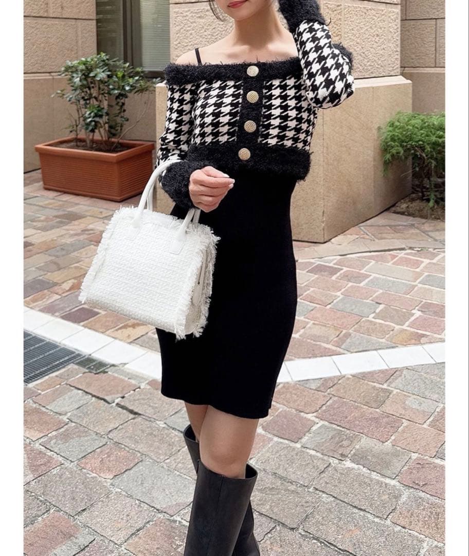 リゼクシー　ニットワンピ