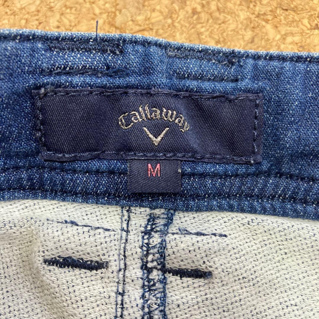 【美品】キャロウェイ callawayスカートゴルフ デニムMレディース 美品 キャロウェイ