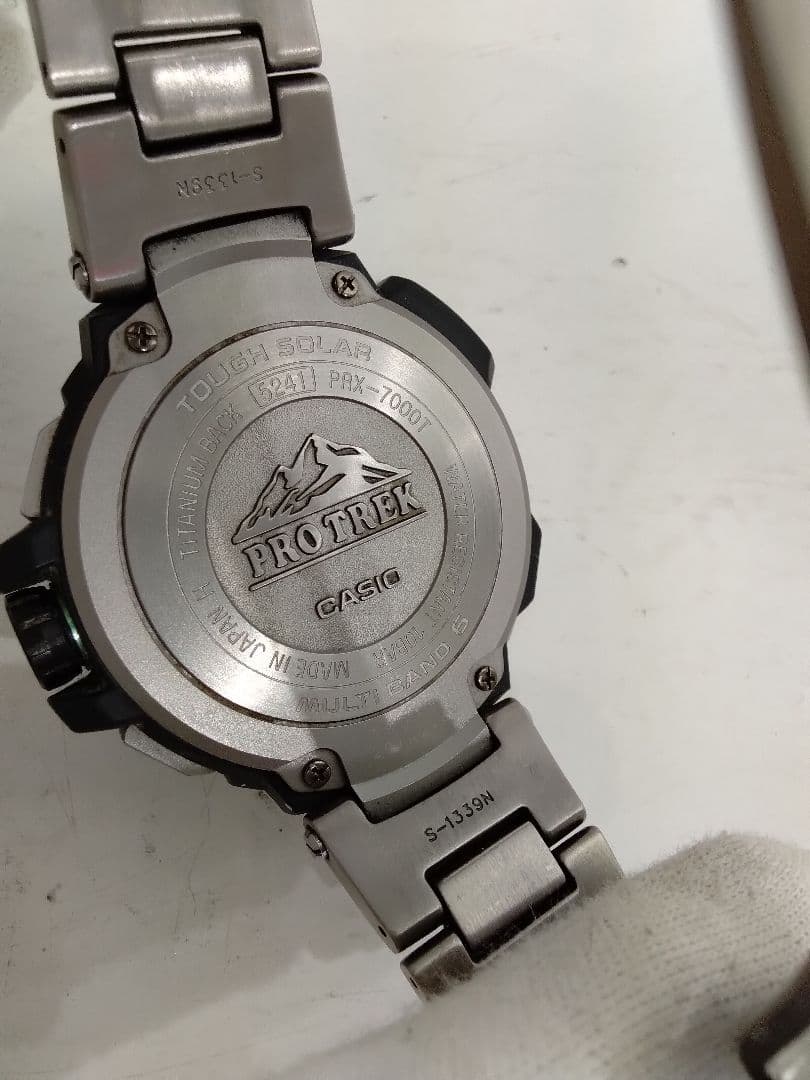CASIO　PRO TREK　PRX-7000T　中古品 【T6242506101】(16100円)