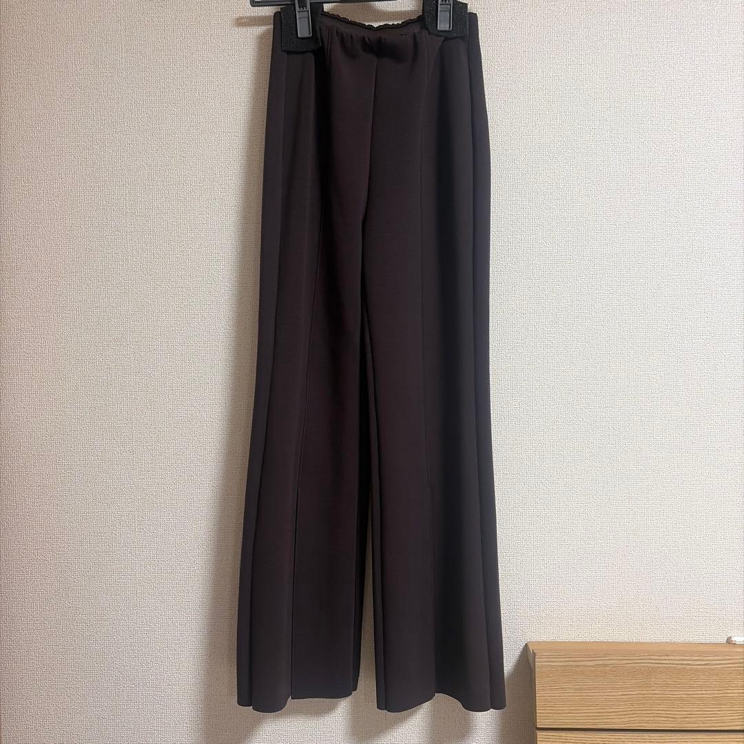 FRAY I.D / コンフォートメルティースリットパンツ (ウォッシャブル