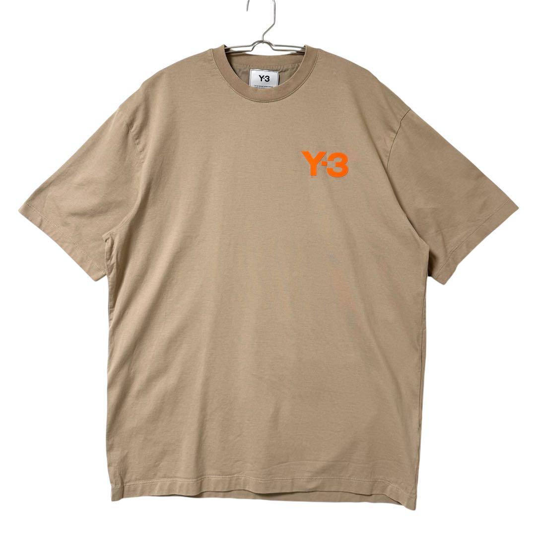 Y-3 ヨウジヤマモト アディダス ロゴ Ｔシャツ ワイスリー MサイズXL相当