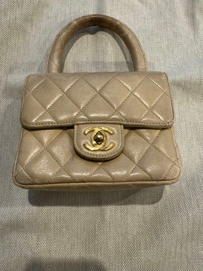入手困難1990〜2000sヴィンテージシャネルマイクロバック