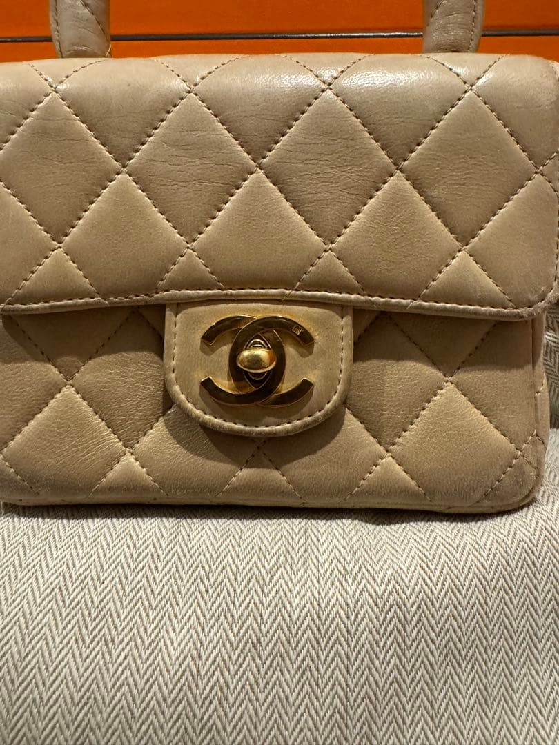 入手困難1990〜2000sヴィンテージシャネルマイクロバック