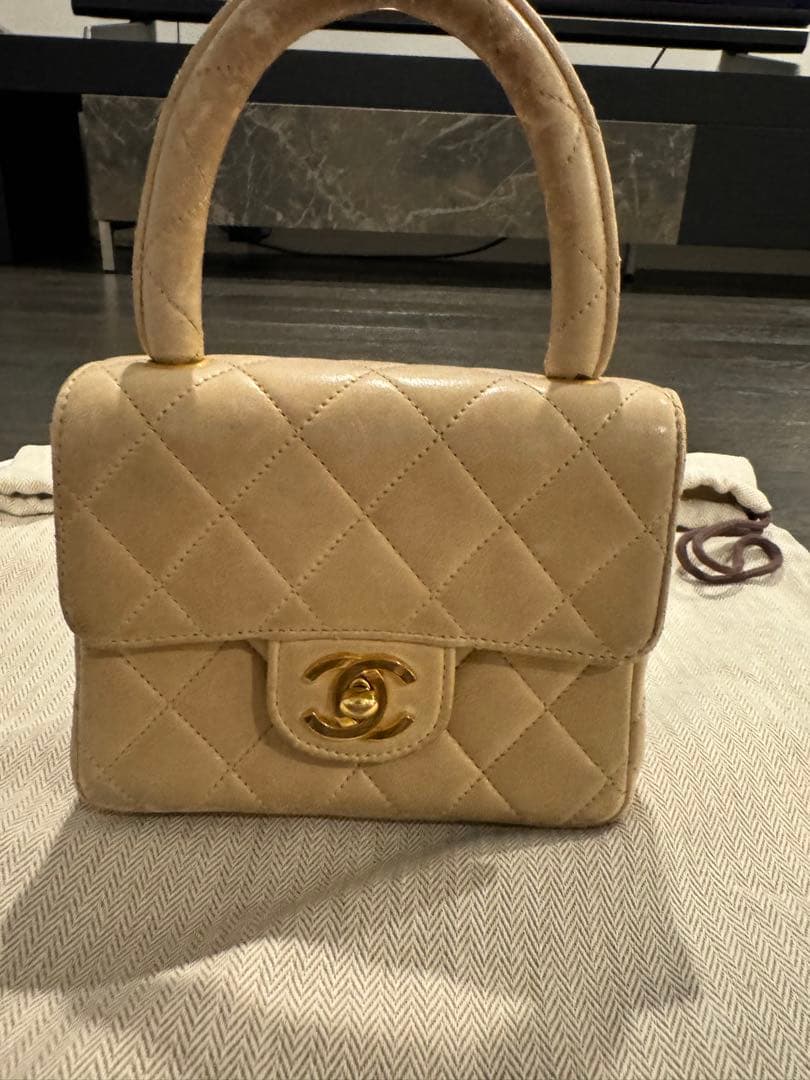 入手困難1990〜2000sヴィンテージシャネルマイクロバック