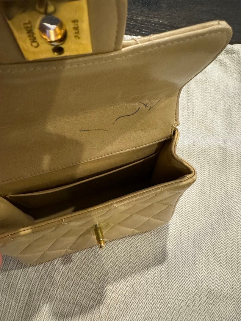 入手困難1990〜2000sヴィンテージシャネルマイクロバック