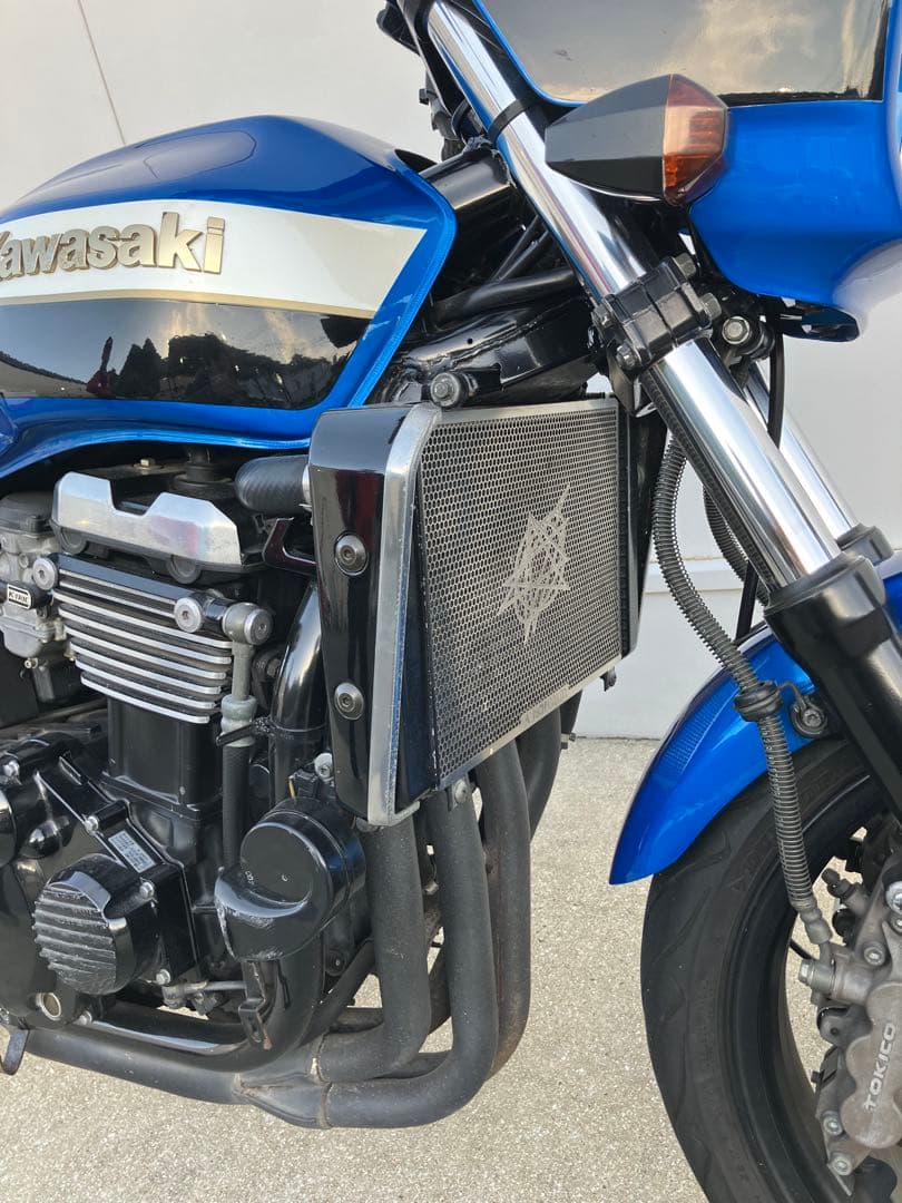 投稿詳細｜MOTOCLE 九州Kawasaki ZRX1100 青/白のカスタムバイク