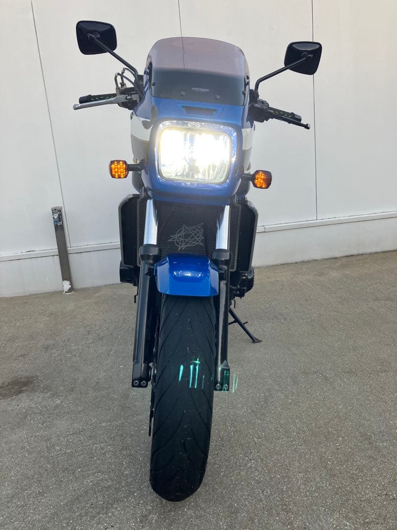 九州 Kawasaki ZRX1100 青/白のカスタムバイク - メルカリ 九州Kawasaki ZRX1100 青/白のカスタムバイク