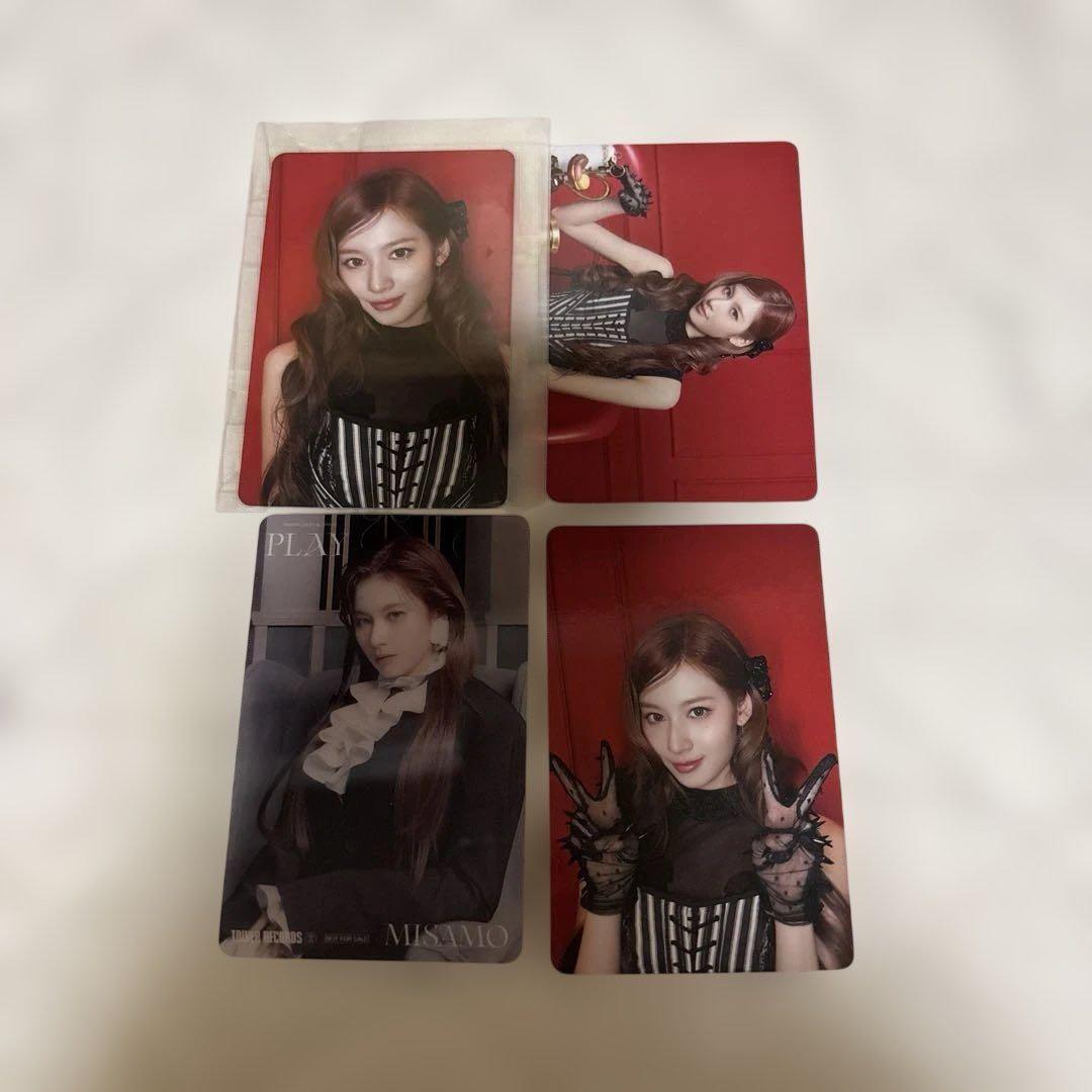 TWICE MISAMO PLAY 通常盤 トレカ ラキドロ タワレコ サナ - メルカリ